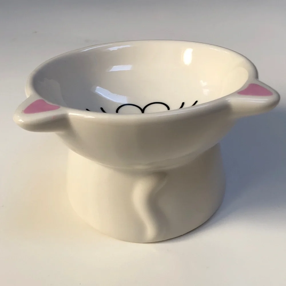 Cute Cat Face Pet Bowl